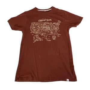 The Landmark Project National Parks Venture Out Graphic Tee Brown Small unisex